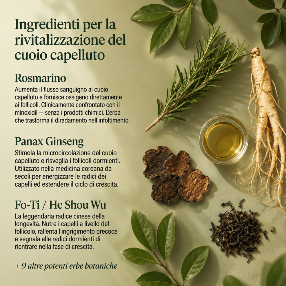 🌿 La forza della natura, direttamente alle tue radici.