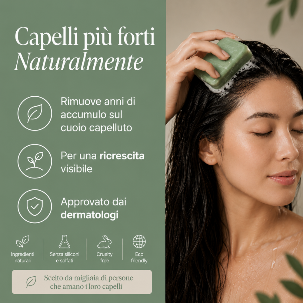 🌿 La forza della natura, direttamente alle tue radici.